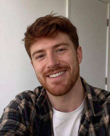 Illustrative portrait of a model, shown as Euan